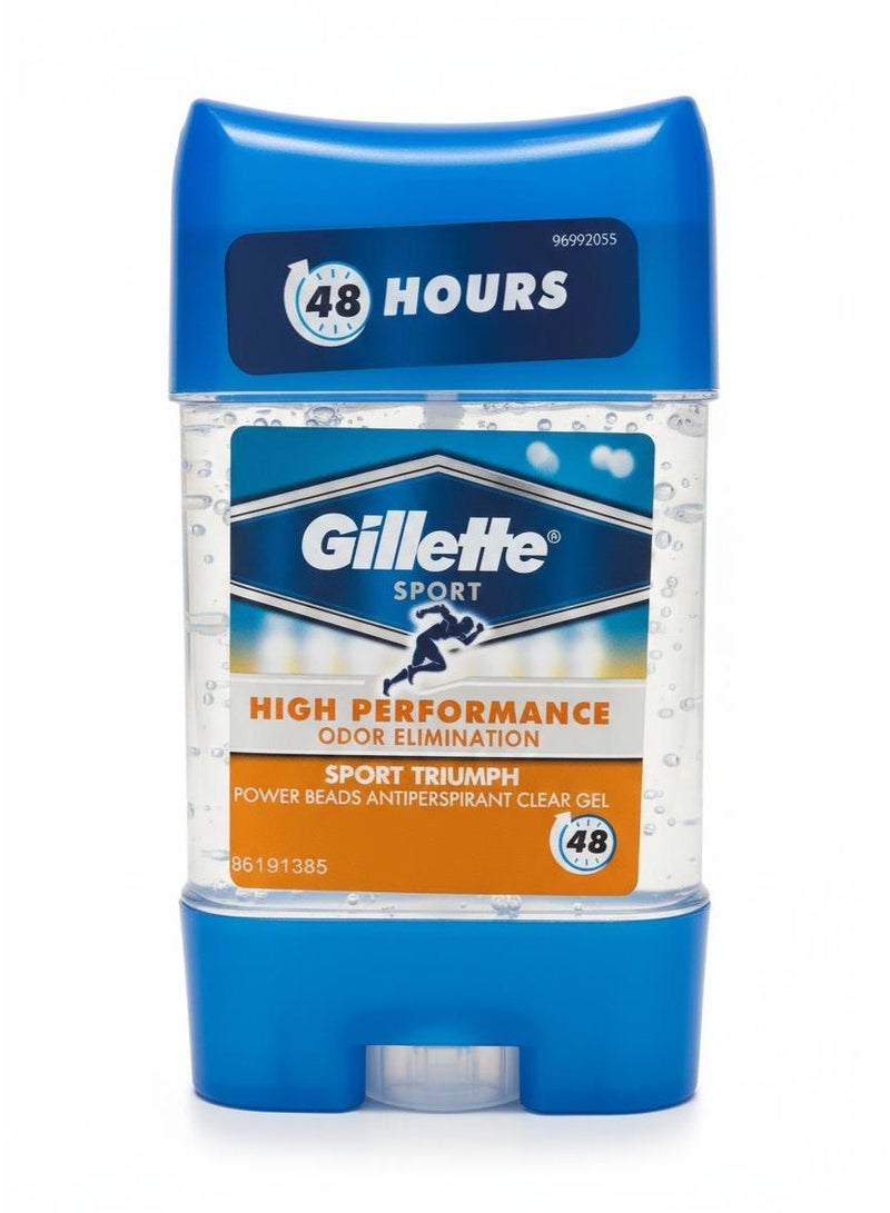 Gillette Sport Triumph High Performance Antiperspirant Gel - 75ml - Image 1